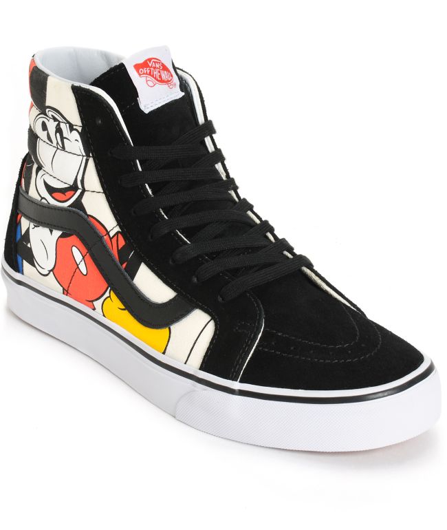 vans mickey high tops